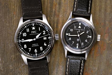 iwc mark 20 vs 18.